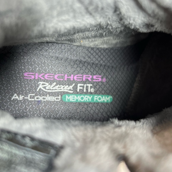 Skechers Womens Relaxed Fit Reggae Fest-X Dames Sz 7 Pull-On Comfort Grey Clean! - Picture 10 of 13